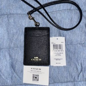 Coach Id Lanyard black